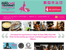 Tablet Screenshot of cafeygourmet.com